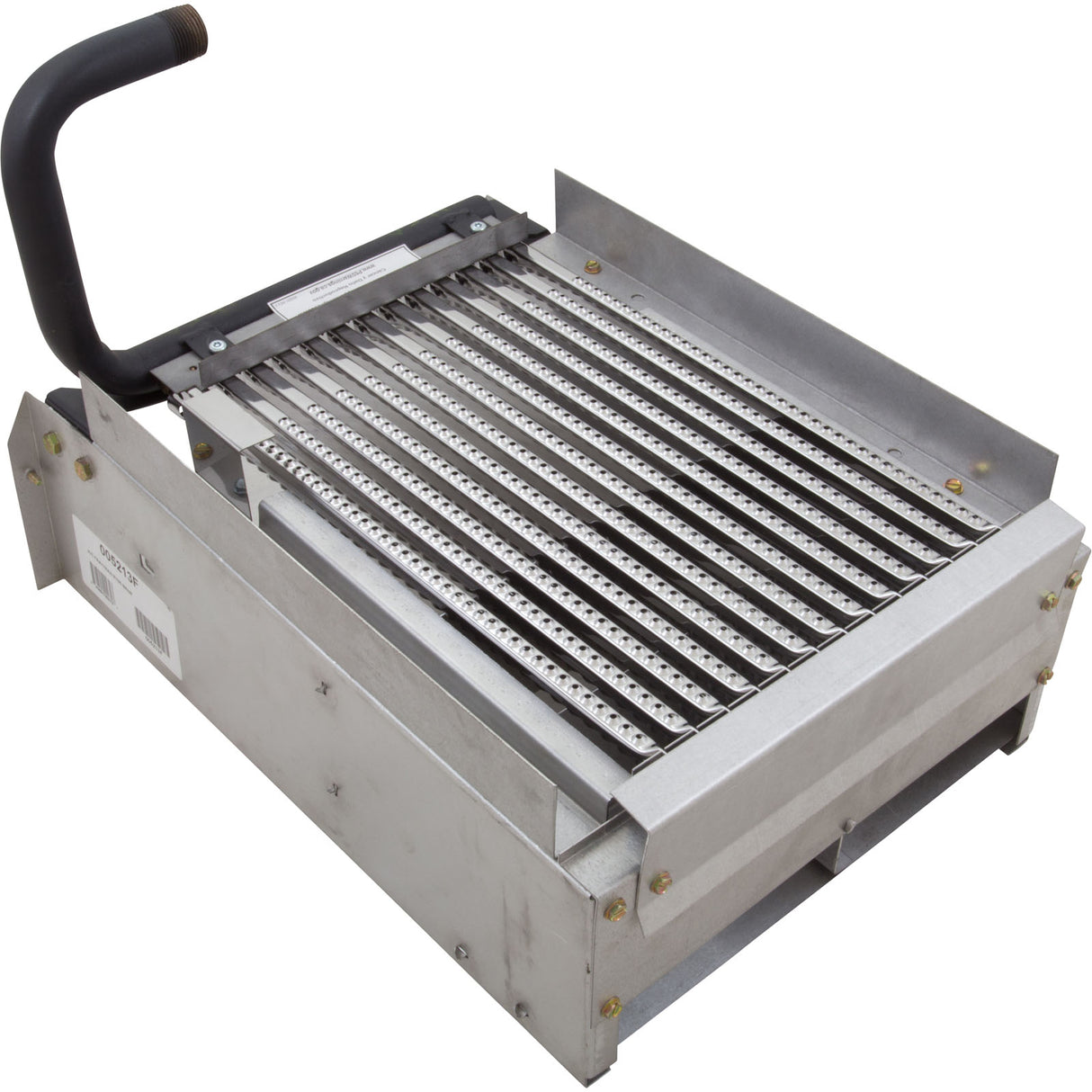 Burner Tray, Raypak Model R185, with Burner, Sea Level : 005213F - Raypak - 840891002727 - PartsForSpas.com