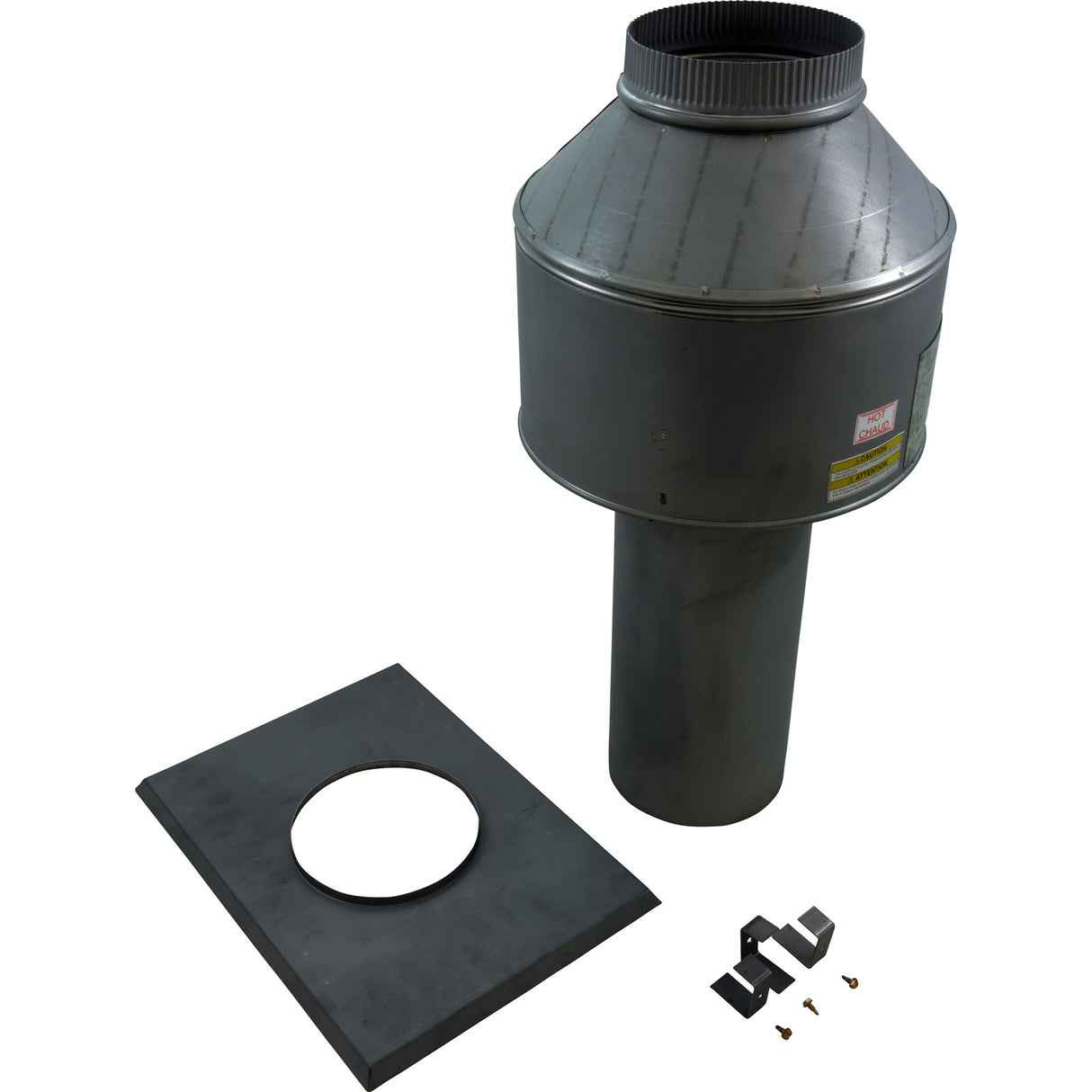 Indoor Stack Kit, Raypak R165A/R265B : 006697 - Raypak - 840891000921 - PartsForSpas.com
