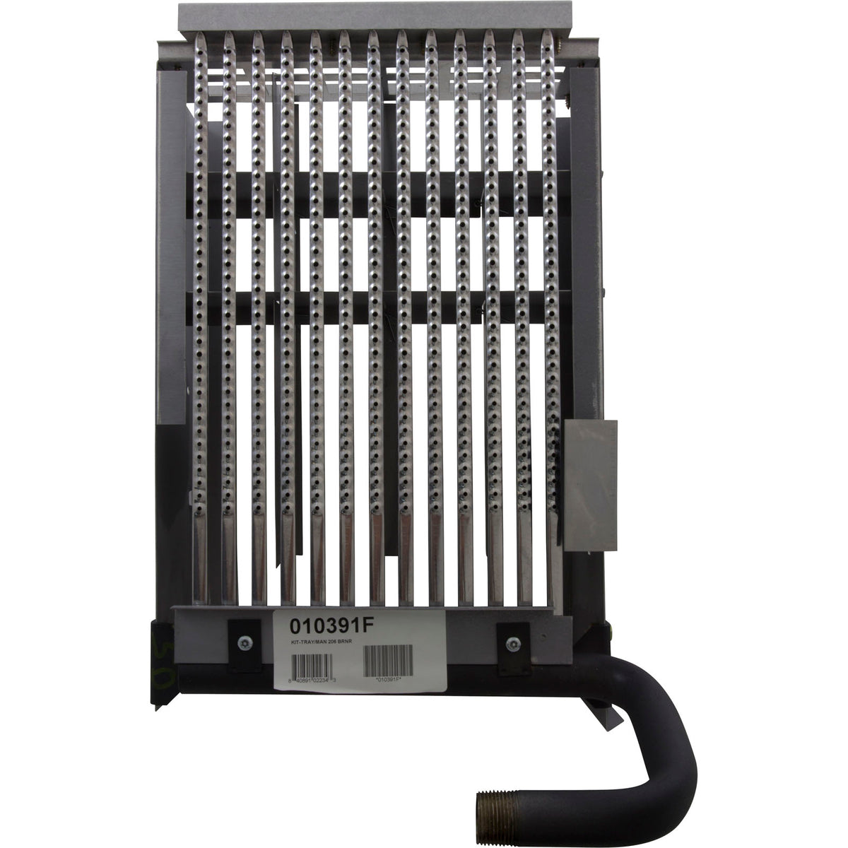 Burner Tray, Raypak Model 206A, with Burner, Sea Level : 010391F