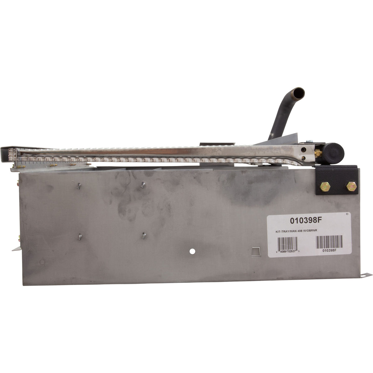 Burner Tray, Raypak Model 406A, with out Burner, Sea Level : 010398F
