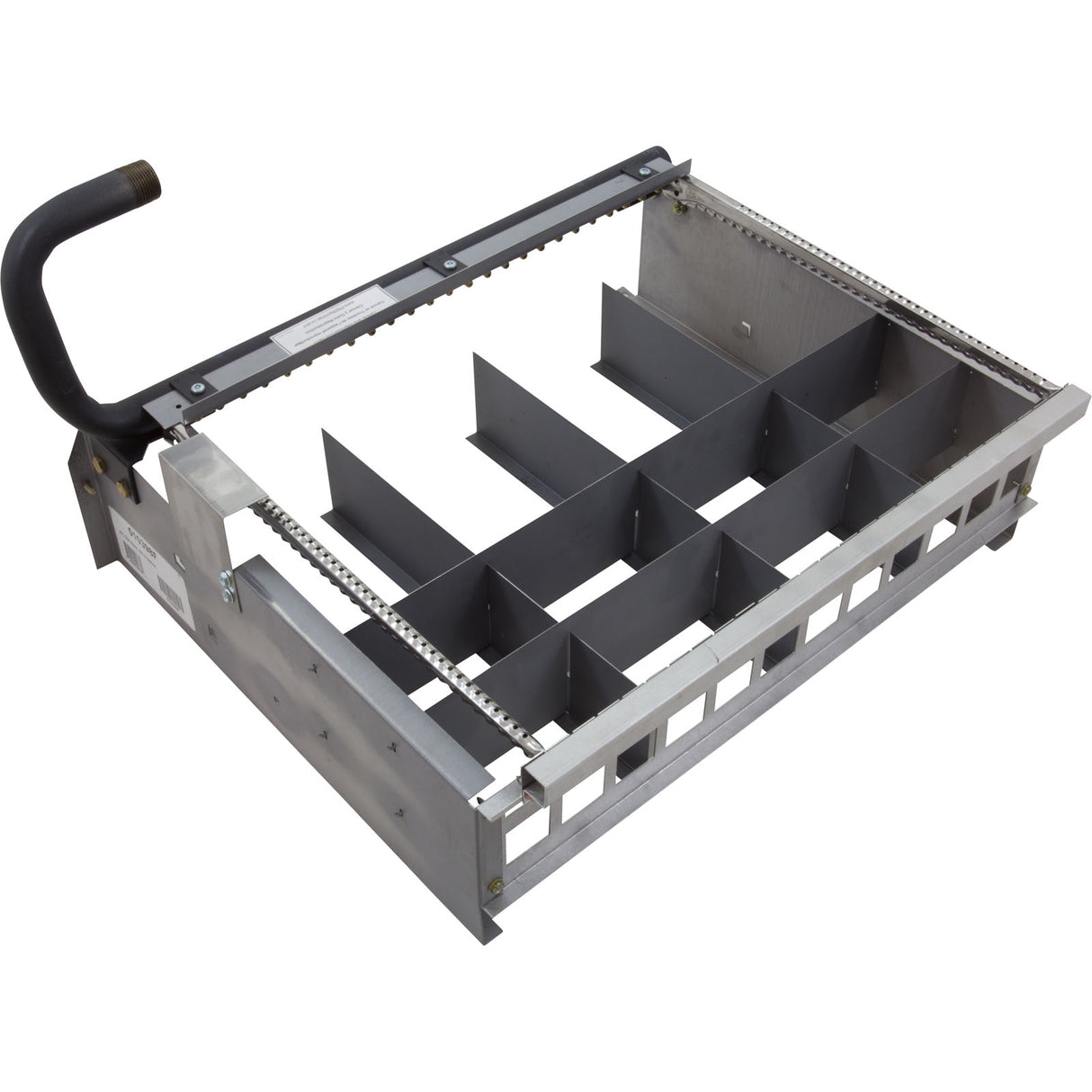Burner Tray, Raypak Model 406A, with out Burner, Sea Level : 010398F - Raypak - 840891025375 - PartsForSpas.com
