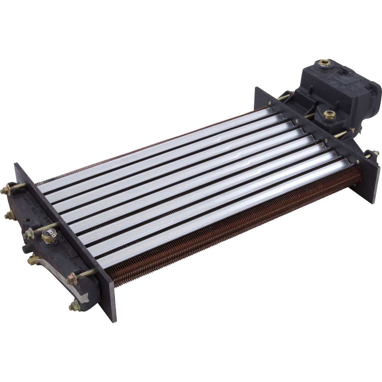 Heat Exchanger, Raypak 406A/407A, Copper : 010054F - Raypak - 840891021834 - PartsForSpas.com