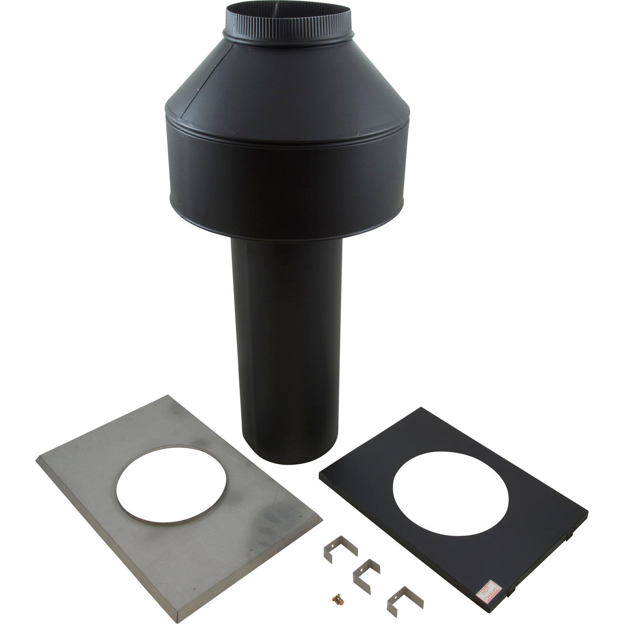 Outdoor Stack Assembly, Raypak 406A/407A : 009837 - Raypak - 009837 - PartsForSpas.com