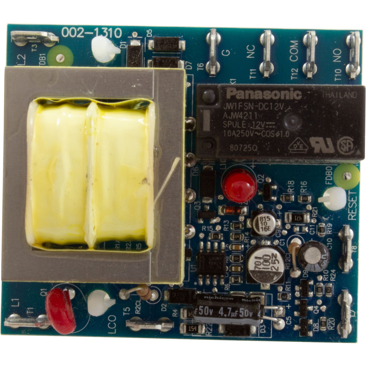PCB, Raypak Hi Delta 302A-902A/MVB 504-2004, Low Water Cutoff : 007157F - Raypak - 840891006824 - PartsForSpas.com
