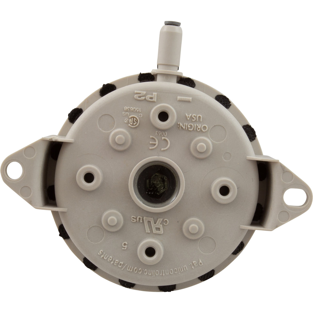 Air Pressure Switch, Lochinvar, w/ Mounting Nuts : 100166258 - Lochinvar - 100166258 - PartsForSpas.com