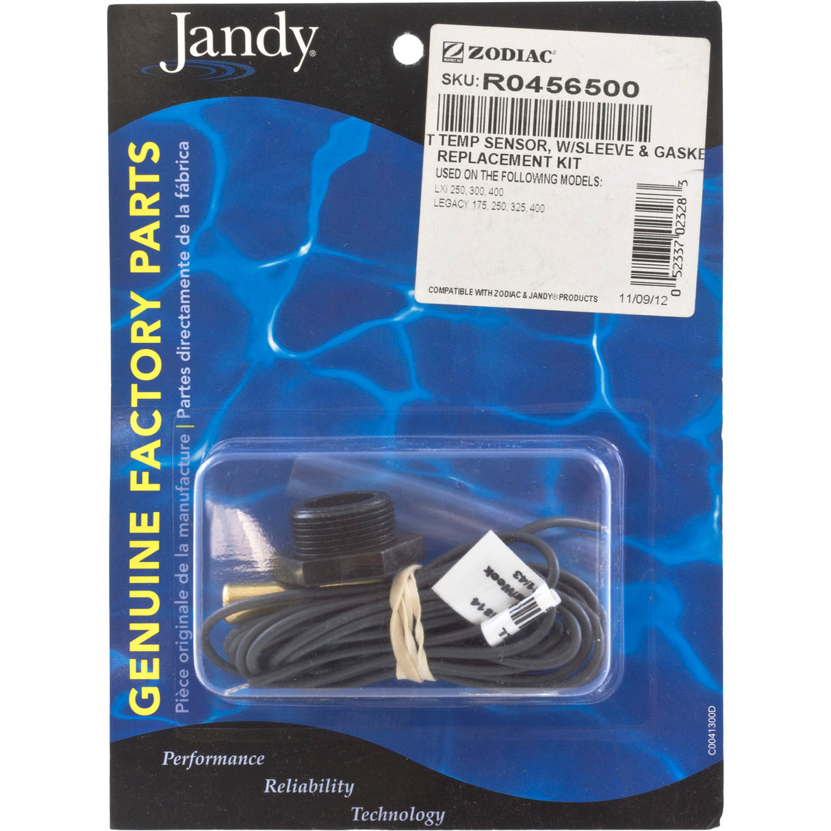 Sensor, Temperature, Zodiac Jandy LRZE/LRZM/LXi : R0456500