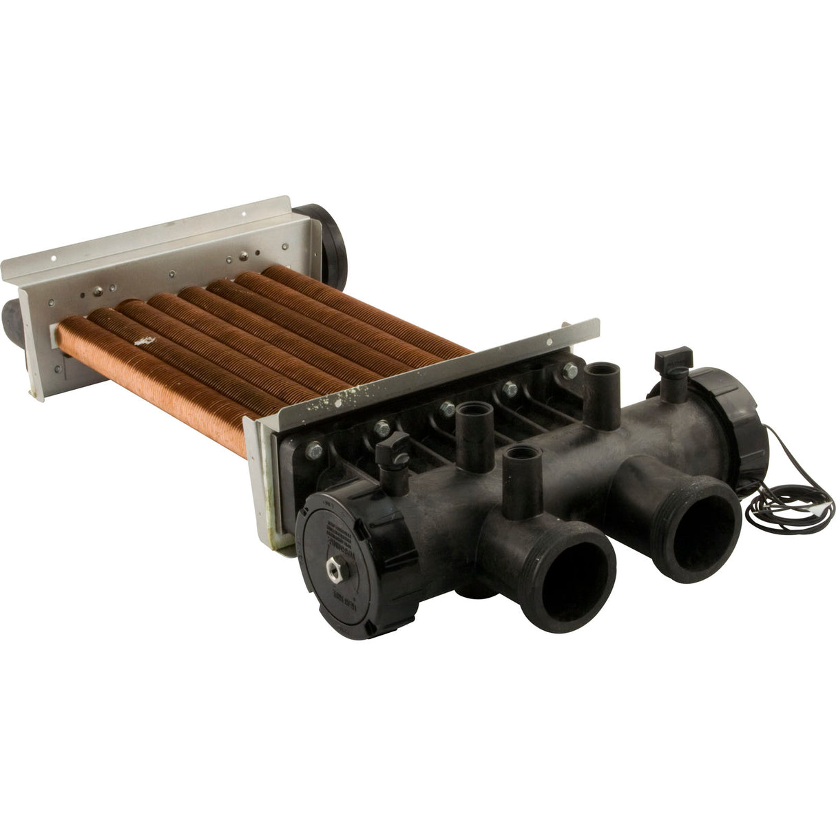 Heat Exchanger, Zodiac Jandy LRZE 250, Copper : R0470603 - Jandy/Laars/Zodiac - 052337035644 - PartsForSpas.com