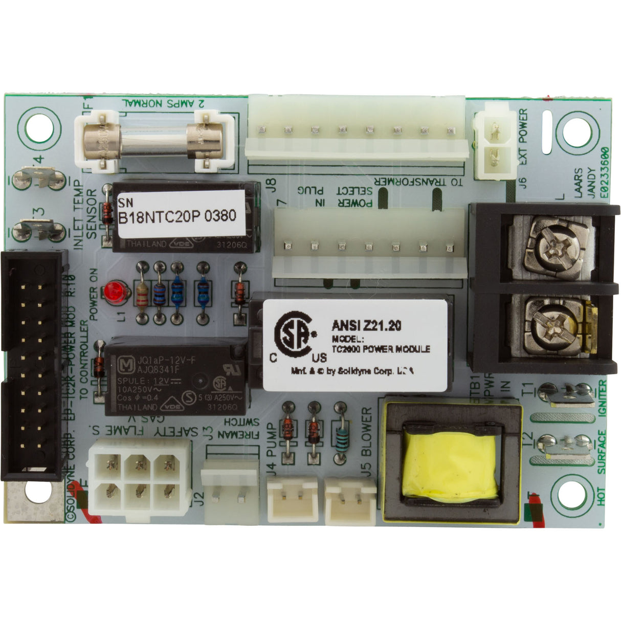 PCB, Zodiac Jandy Lite2 : R0366800