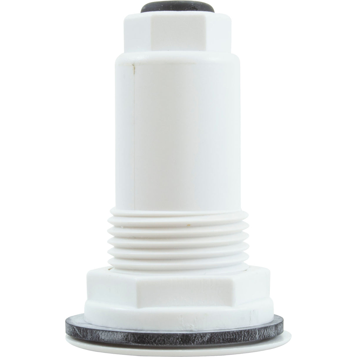 Thru-Wall Drywell Fitting, Len Gordon, White : 990451-000