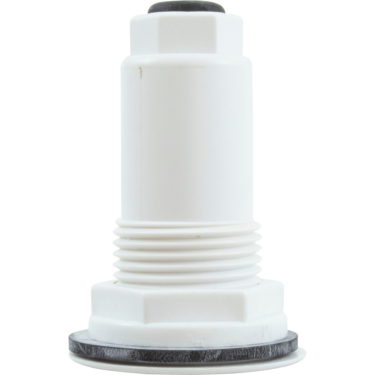 Thru-Wall Drywell Fitting, Len Gordon, White : 990451-000