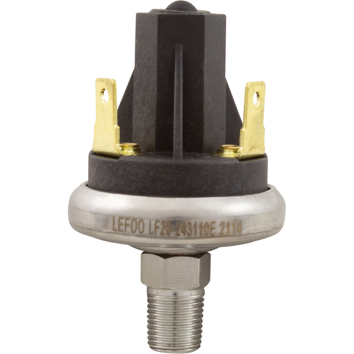 Pressure Switch, Gecko, 1A, 1/8"mpt, SPNO, 2.0psi, Metal : 510AD0249