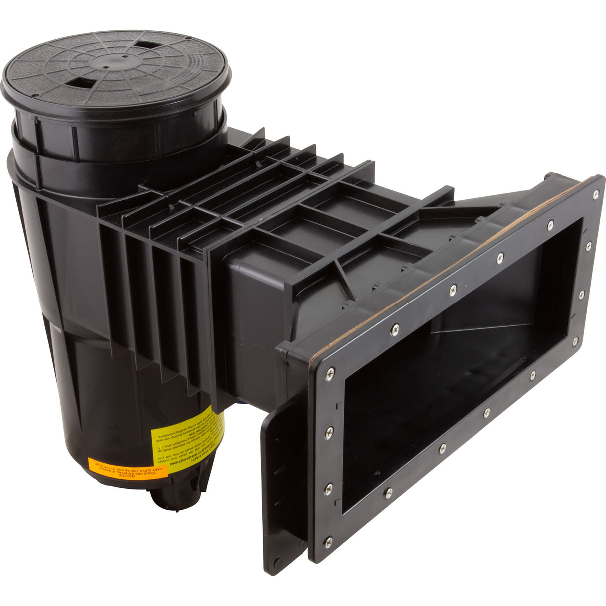 Skimmer Cmplt, Pent Bermuda WM, 1-1/2"fpt, Vinyl/Fiber, Blk : 506581