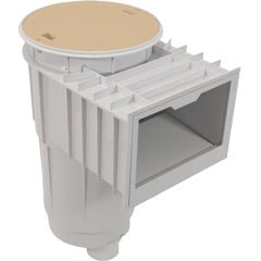 Skimmer Cmplt, Hayward SkimMaster SP1072S2, 2" x 2.5", Tan Cvr : SP1072S210 - Hayward - 0610377364904 - PartsForSpas.com