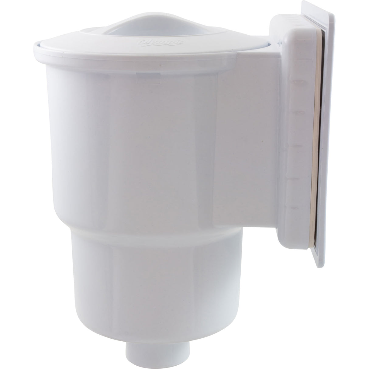 Skimmer Complete, Olympic, Above Ground, White : ACM192ABS - Champlain Plastics - ACM192ABS - PartsForSpas.com