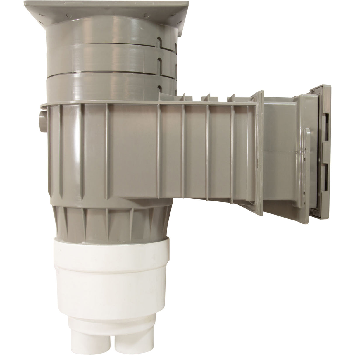 Skimmer Complete, WW Renegade, Fiberglass, 2", Gry, Square : 540-8617