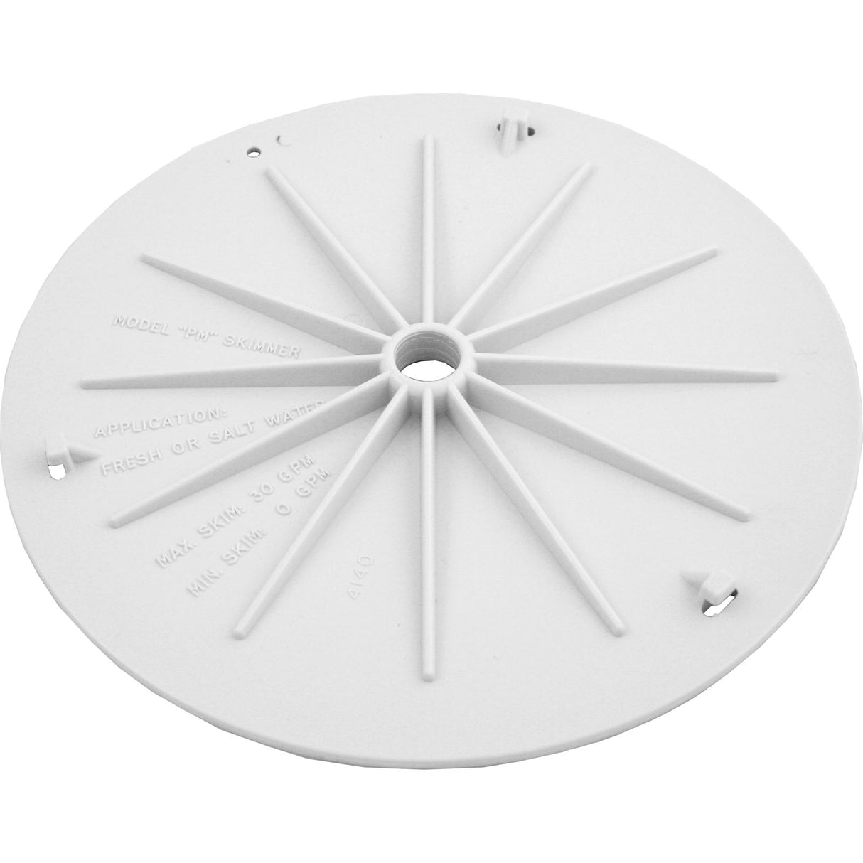 Skimmer Lid, Carvin PMT, 9-7/8"od : 43-0505-09-R - Carvin - 43-0505-09-R - PartsForSpas.com