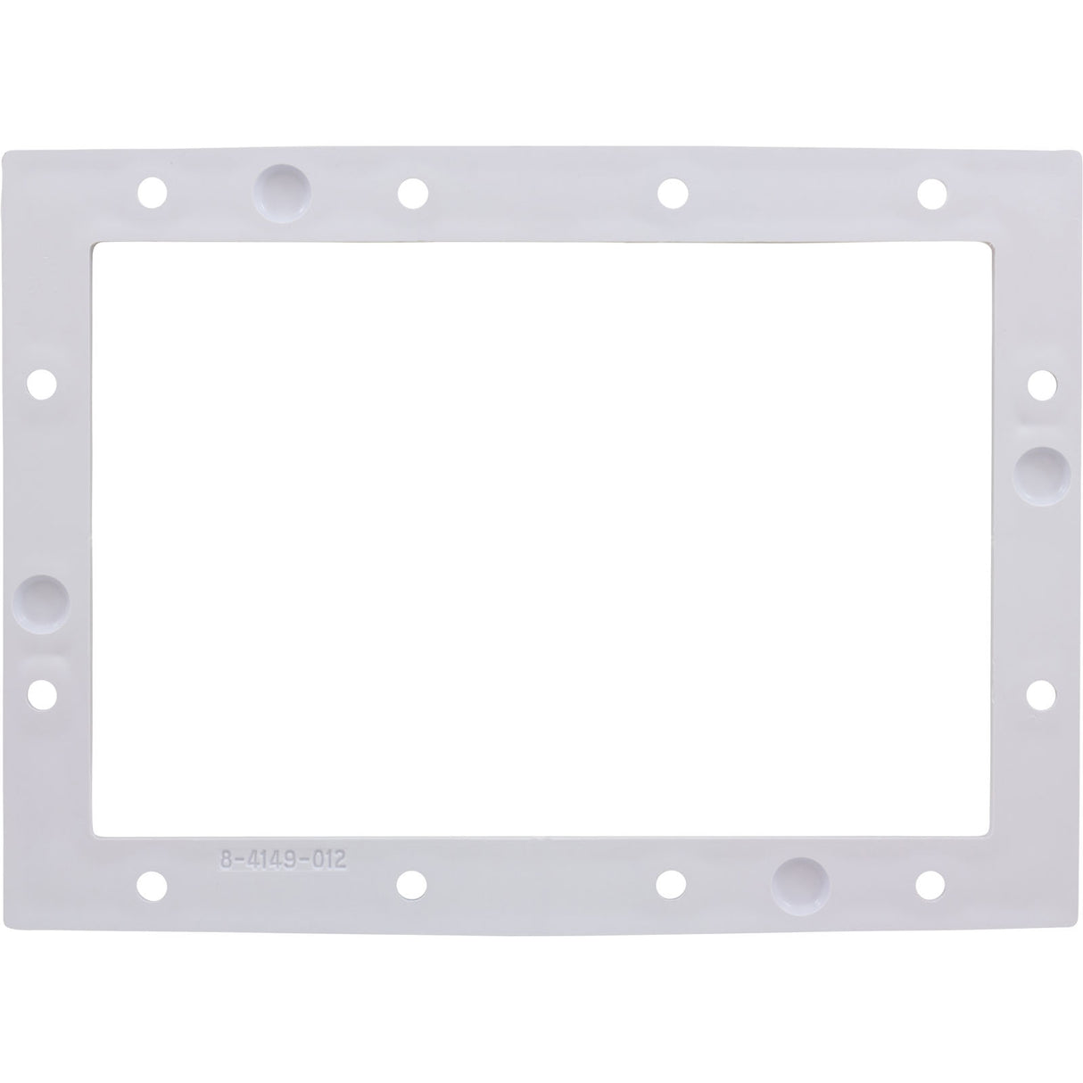 Faceplate, Carvin PMT Skimmer, Flange, White : 43063205R - Carvin - 43063205R - PartsForSpas.com