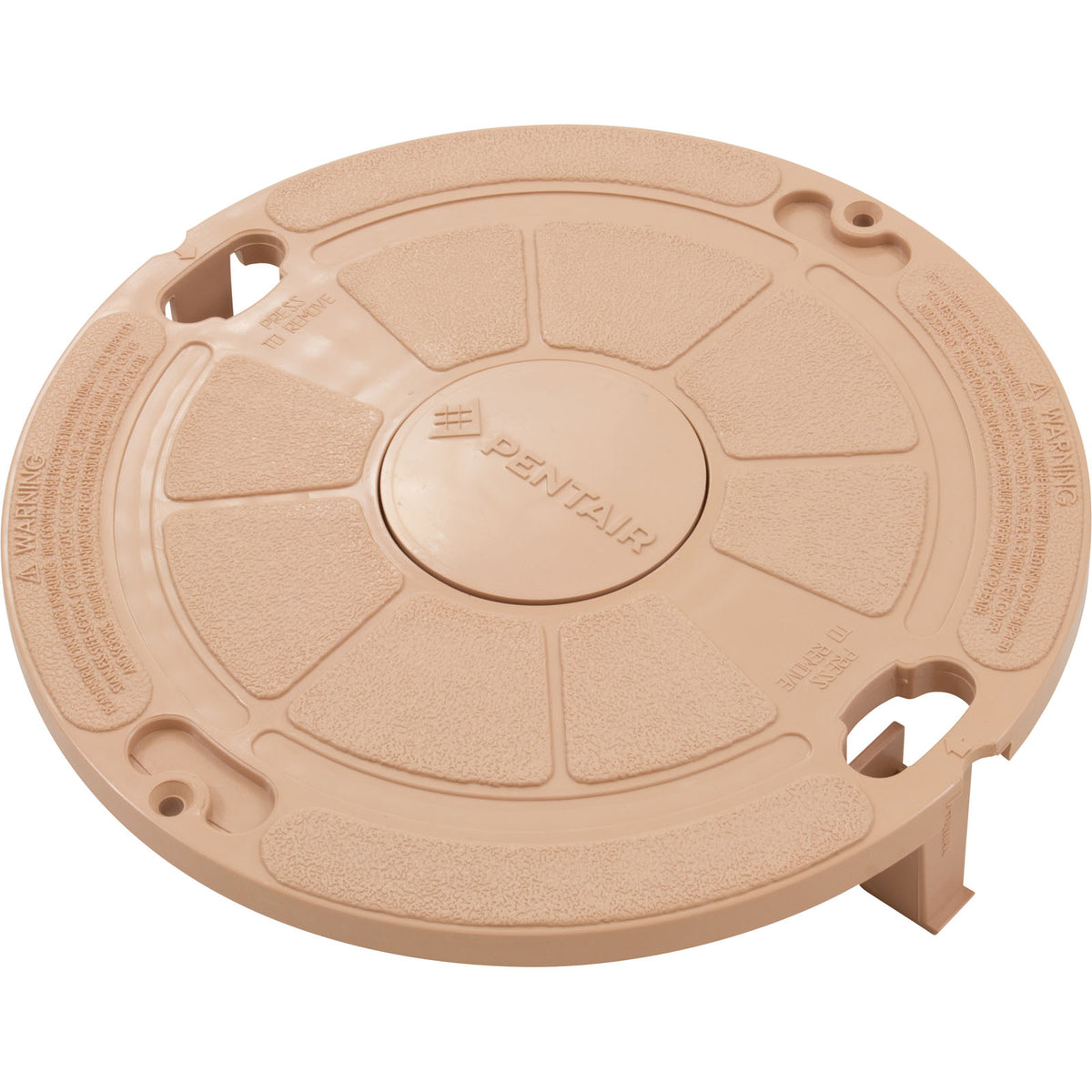 Skimmer Lid, Pentair, Admiral S15/S20, Lockdown, Tan : 85007430