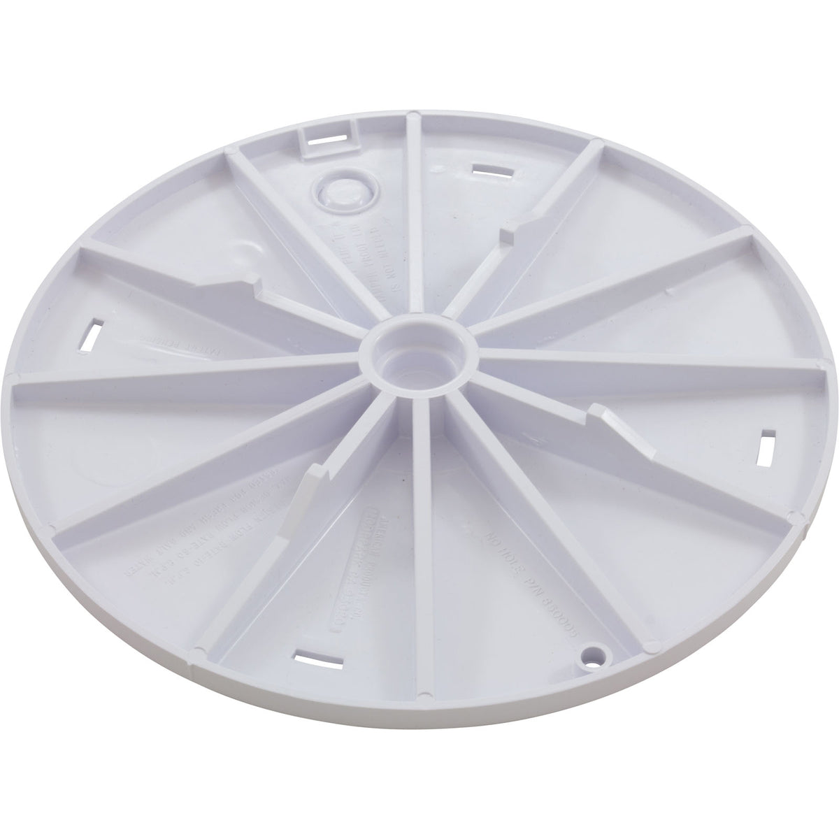 Skimmer Lid, Pentair, Admiral, Old Style : 85009500 - Pentair - 7.8838E+11 - PartsForSpas.com