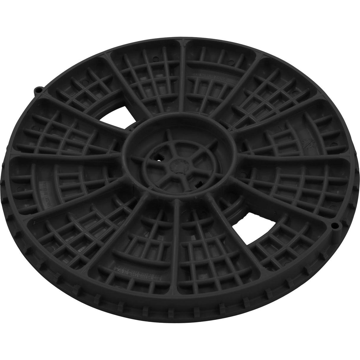 Skimmer Lid, Pentair/PacFab Bermuda, Black : 516306 - PacFab/Pentair - 516306 - PartsForSpas.com