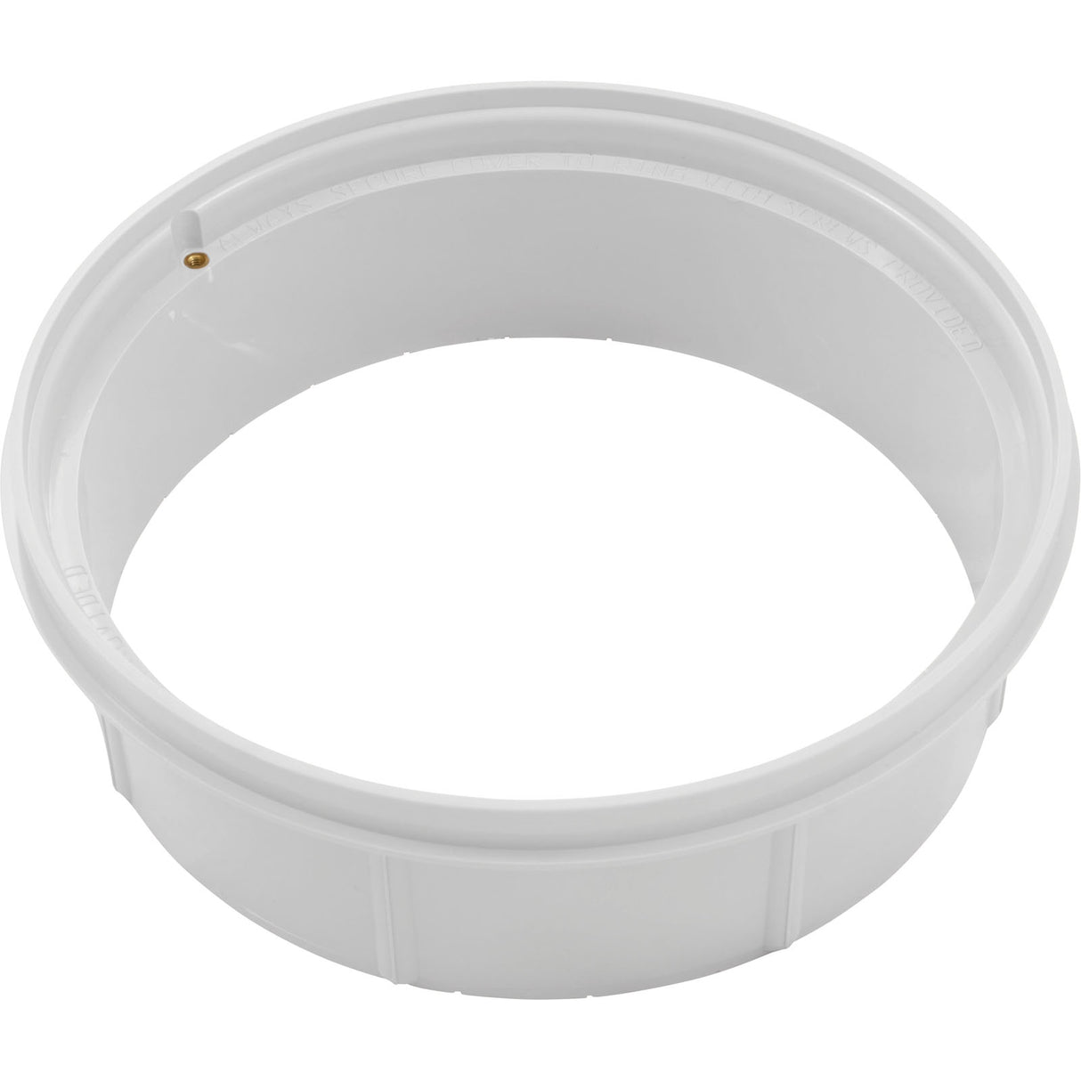 Skimmer Collar, Pentair/PacFab Bermuda, Gunite, White : 516253 - PacFab/Pentair - 788379702632 - PartsForSpas.com