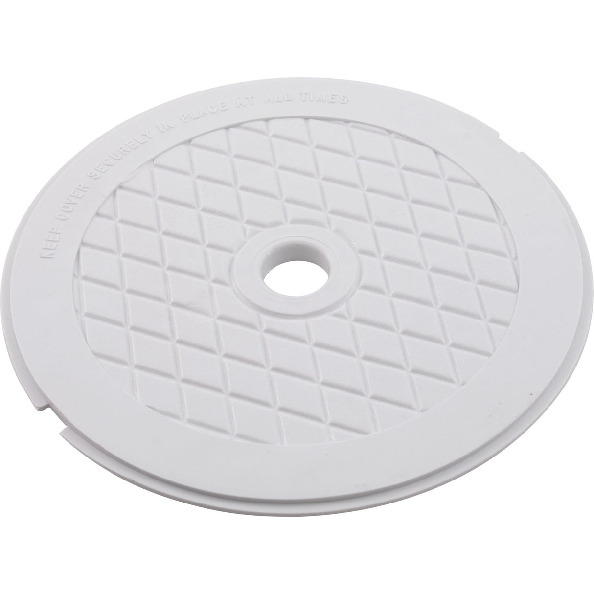 Lid, Hayward SP1090/1092/1096/1097/1098, 6-5/8"dia, White : SPX1096B - Hayward - 0610377037747 - PartsForSpas.com