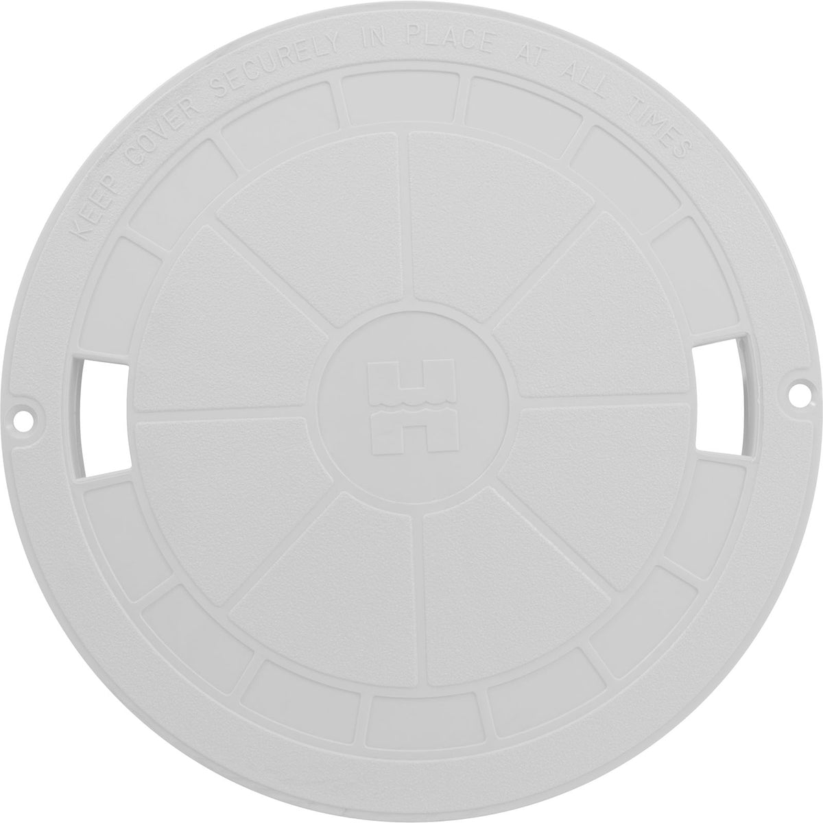 Lid, Hayward SP1070 Skimmer, 9-7/8"OD, White : SPX1070C - Hayward - 0610377036597 - PartsForSpas.com
