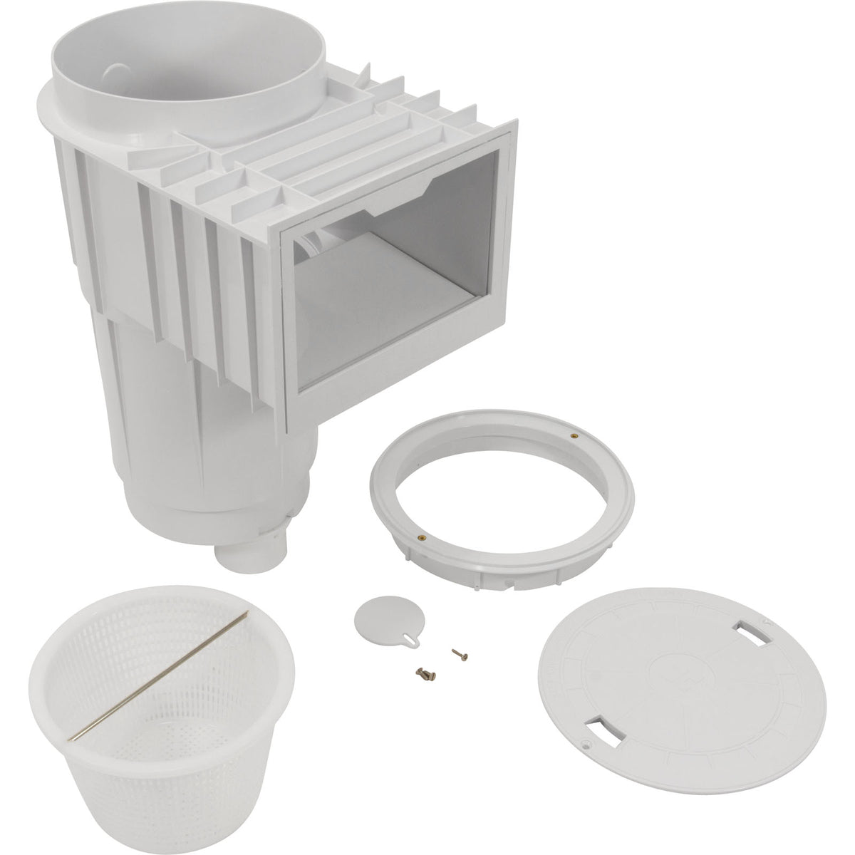 Skimmer, Hayward SkimMaster, 2"s x 2-1/2"sp, Round, White : SP1072S2 - Hayward - 0610377364898 - PartsForSpas.com