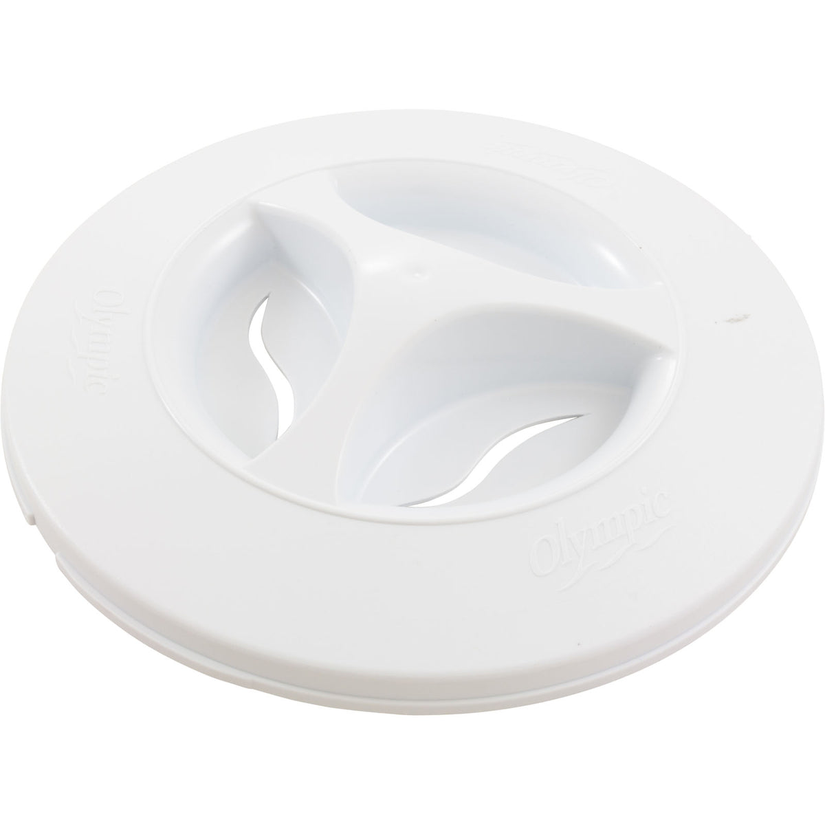 Lid, Olympic Standard Skimmer, White : UNI-87ABS - Champlain Plastics - UNI-87ABS - PartsForSpas.com