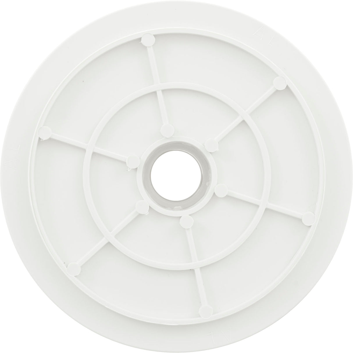 Vacuum Plate, Standard/Wide Mouth Skimmer, 7"OD : UNI-89 - Champlain Plastics - 063741179480 - PartsForSpas.com