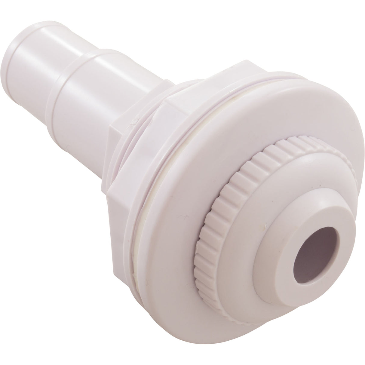 Inlet Fitting, Olympic Skimmer, White : ACM-191 - Champlain Plastics - ACM-191 - PartsForSpas.com