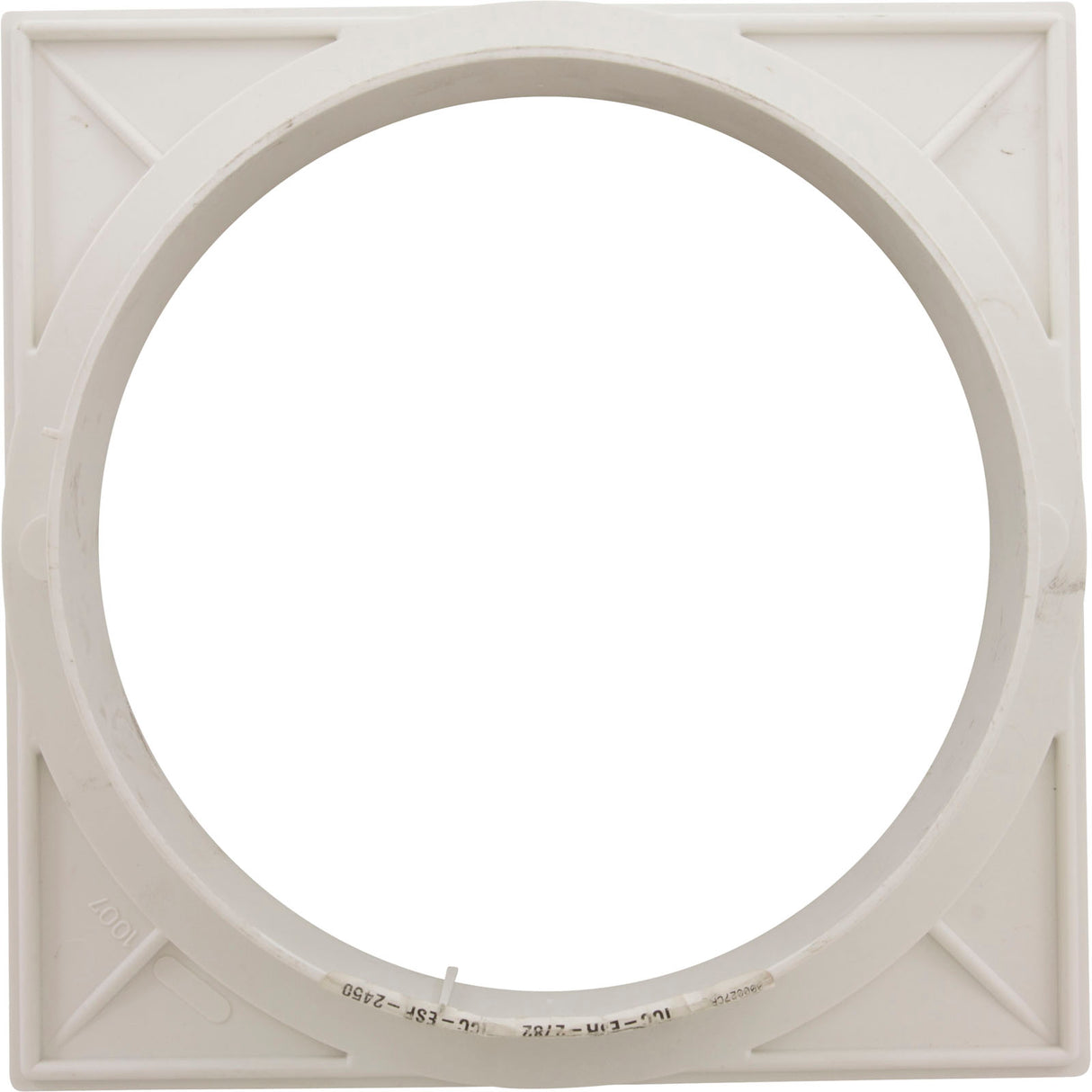 Skimmer Collar, Kafko, Square Extension, White : 19-0164-1 - Kafko Manufacturing - 19-0164-1 - PartsForSpas.com