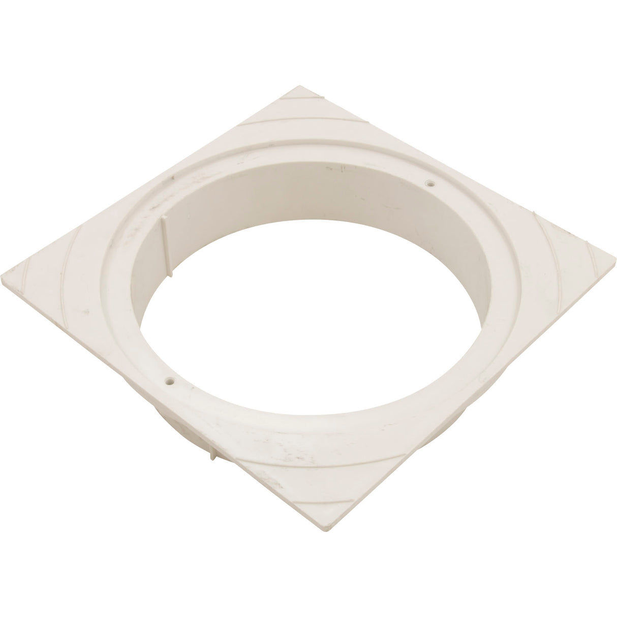 Skimmer Collar, Kafko, Square Extension, White : 19-0164-1 - Kafko Manufacturing - 19-0164-1 - PartsForSpas.com