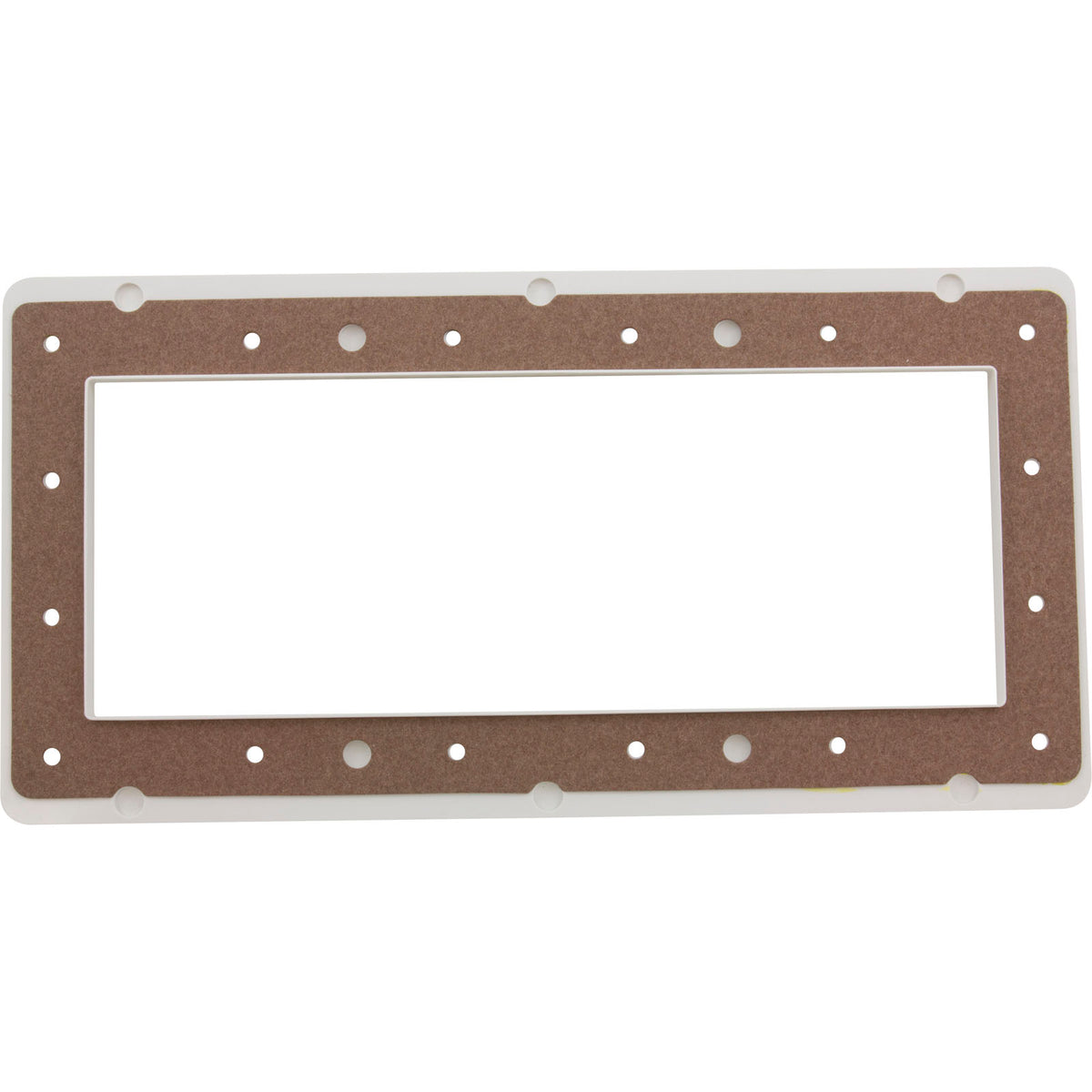 Skimmer Faceplate, Kafko, Equator, White w/Gasket : 19-0100-0