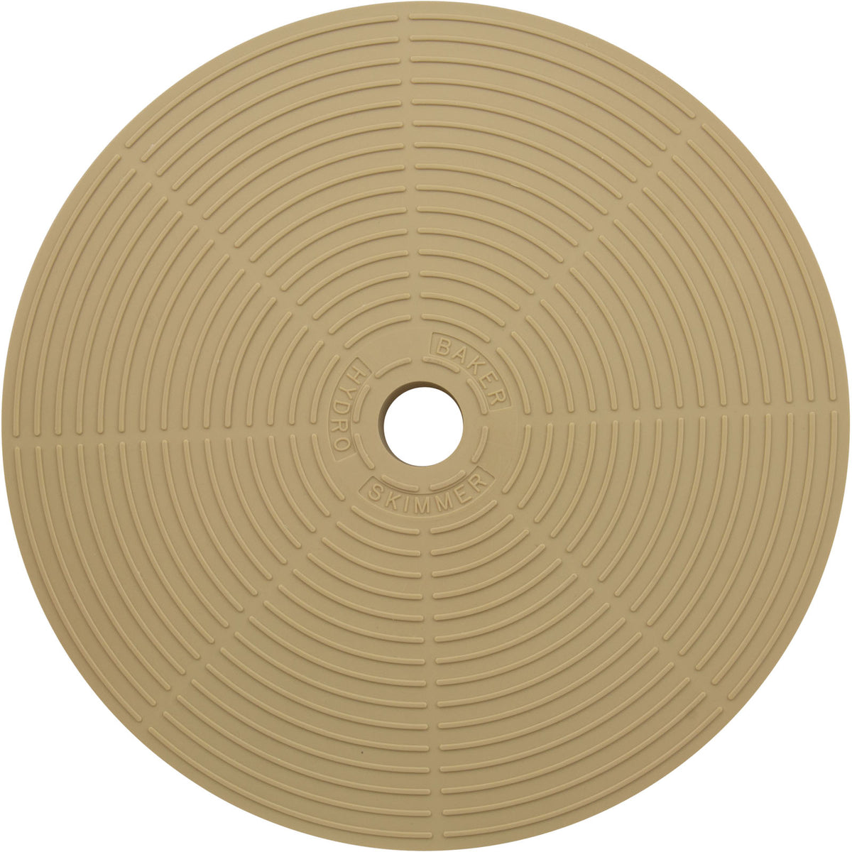 Lid, Waterco Baker HydroPak Skimmer, 9-7/8" Diameter, Tan : 51B1017