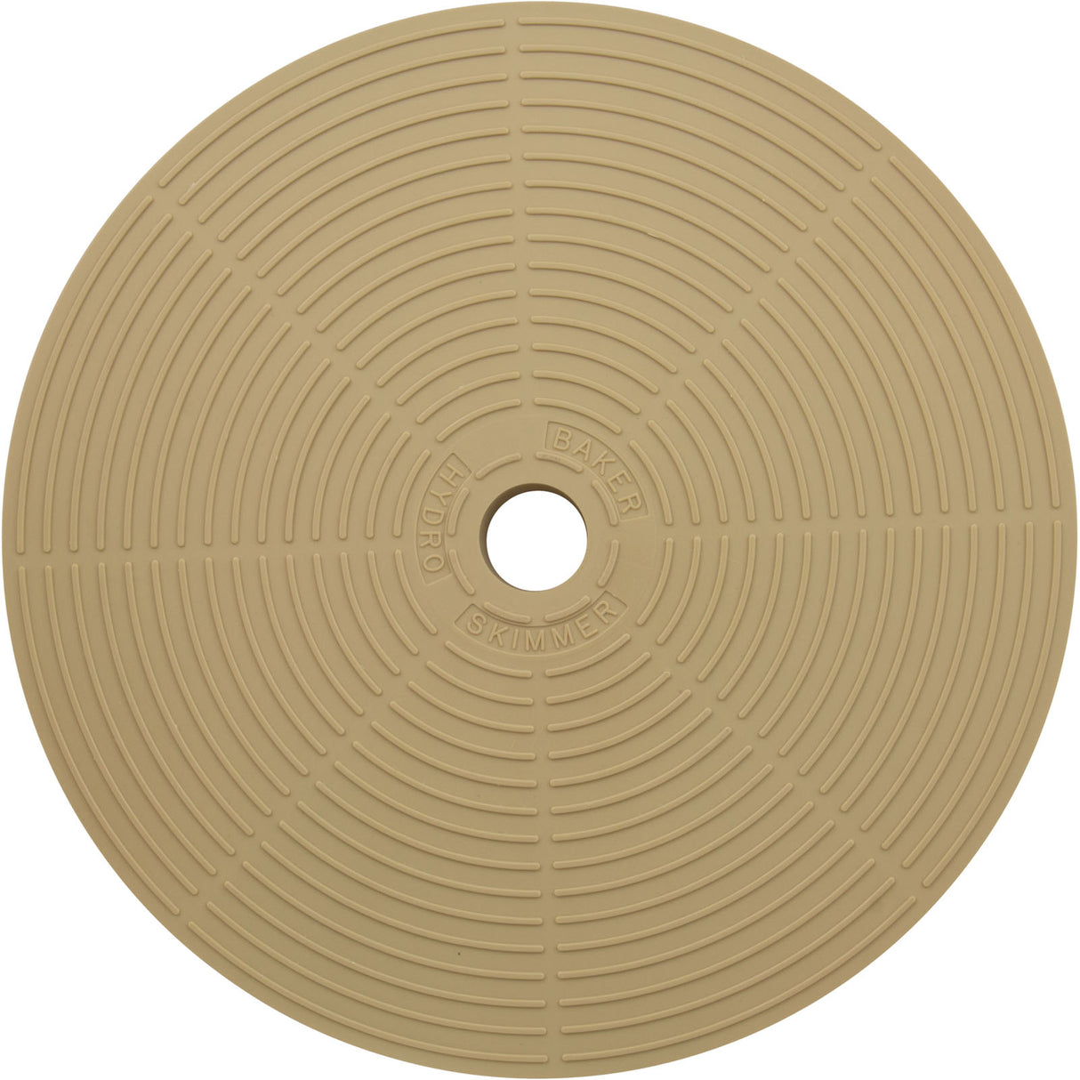 Lid, Waterco Baker HydroPak Skimmer, 9-7/8" Diameter, Tan : 51B1017 - Waterco - 51B1017 - PartsForSpas.com