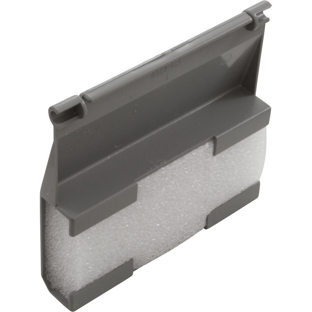 Weir, Waterway Front Access Skim Filter, Light Gray, w/ Foam : 550-4057 - Waterway - 806105536143 - PartsForSpas.com