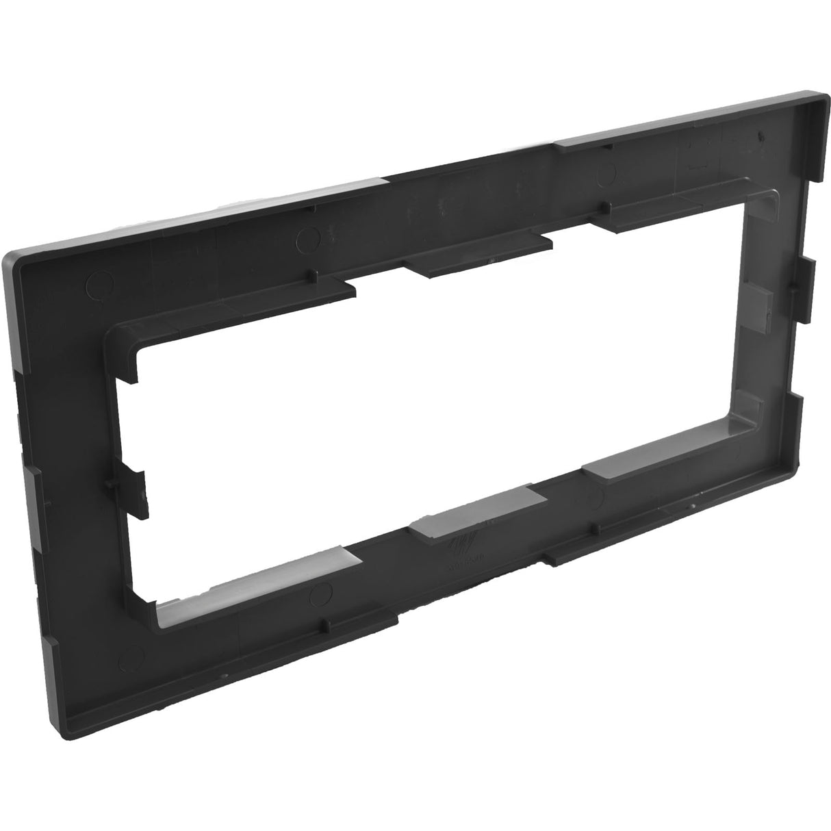 Skimmer Faceplate Cover, WW Renegade, Vinyl, Wide Mouth, Gry : 519-9547 - Waterway Plastics - 806105097682 - PartsForSpas.com