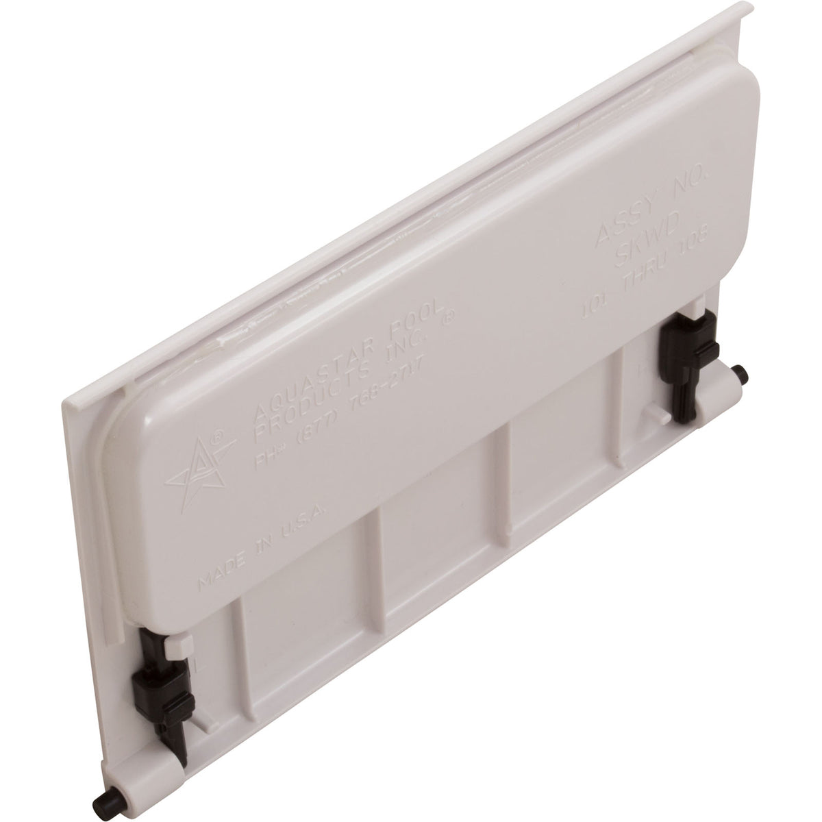 Weir, Aquastar, Skimmer, w/ Clips : SKWD101 - Aquastar Pool Products - 0883612053639 - PartsForSpas.com
