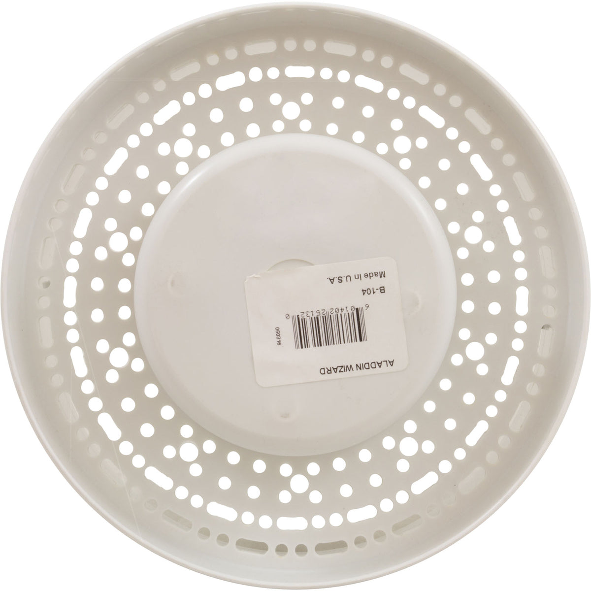 Basket, Skimmer, Aladdin Wizard-Lily Pad Design, Plastic : B-104
