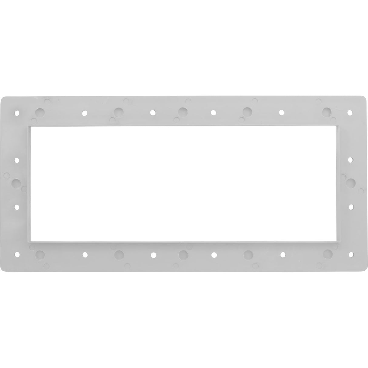 Skimmer Faceplate, CMP, Widemouth, Vinyl, White : 25541-000-010 - Custom Molded Products - 849640009420 - PartsForSpas.com