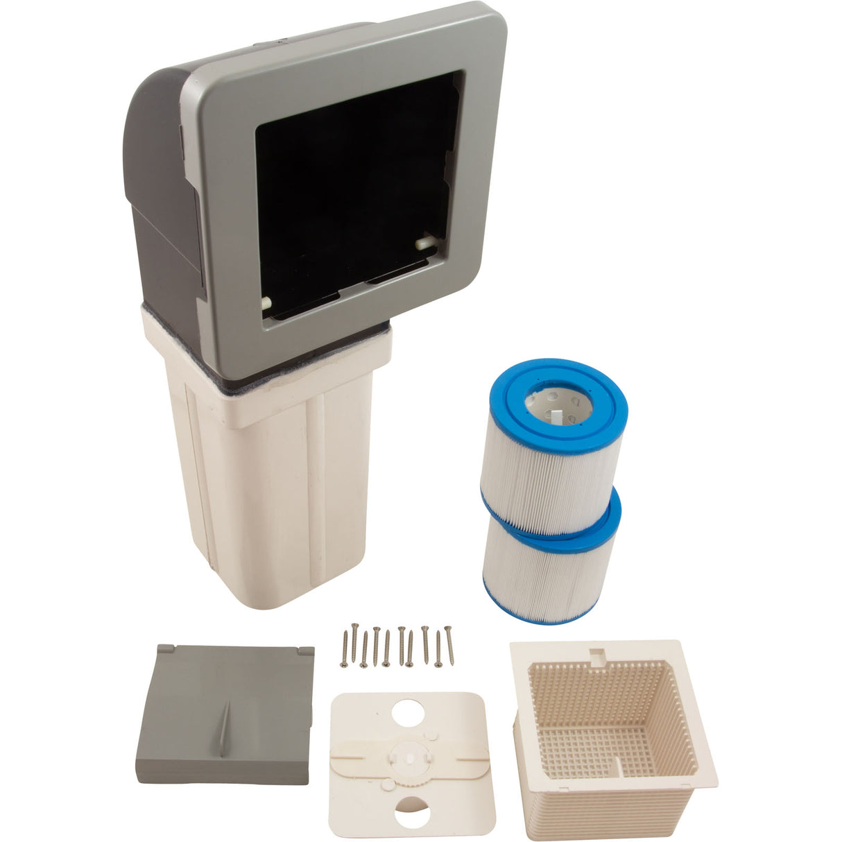 Square Skim Filter 20Sq. Ft. - Gray : 510-1657T - Waterway Plastics - 806105089724 - PartsForSpas.com