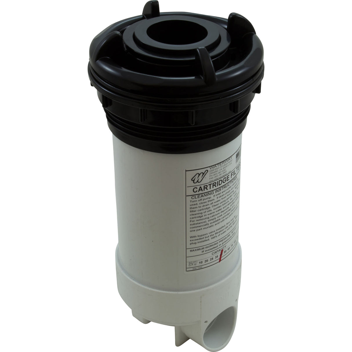 Dyna-Flo Lo-Profile, 40Sf 2"Ckv High Volume, Black : 510-6541