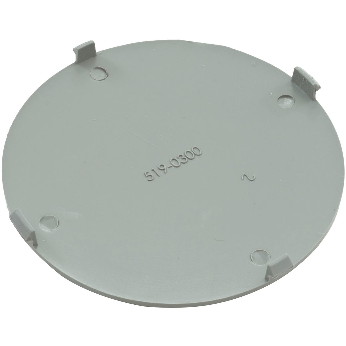 Cap Teleweir Spas, " Blank " Logo - Gray : 519-0307 - Waterway Plastics - 519-0307 - PartsForSpas.com
