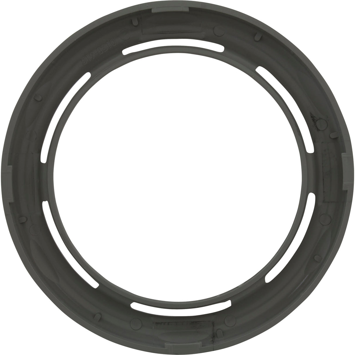 Trim Ring, 6 Scallop, Teleweir - Gray : 519-8317 - Waterway Plastics - 806105379542 - PartsForSpas.com