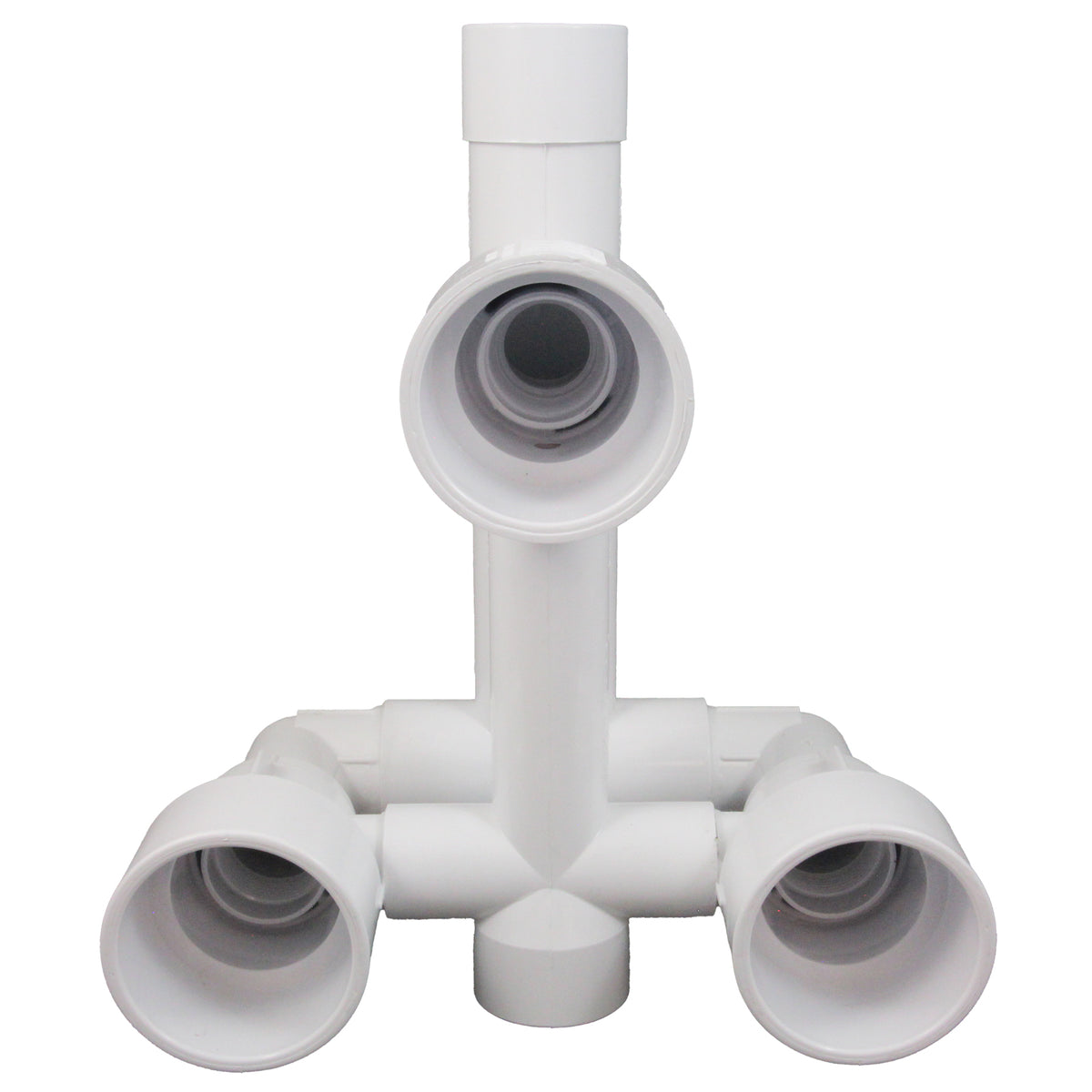 3 Jet Manifold Sys, Waterway, 9", a1-1/2"s x w2"sp, w/Intls : 210-3510G - Waterway Plastics - 806105676504 - PartsForSpas.com