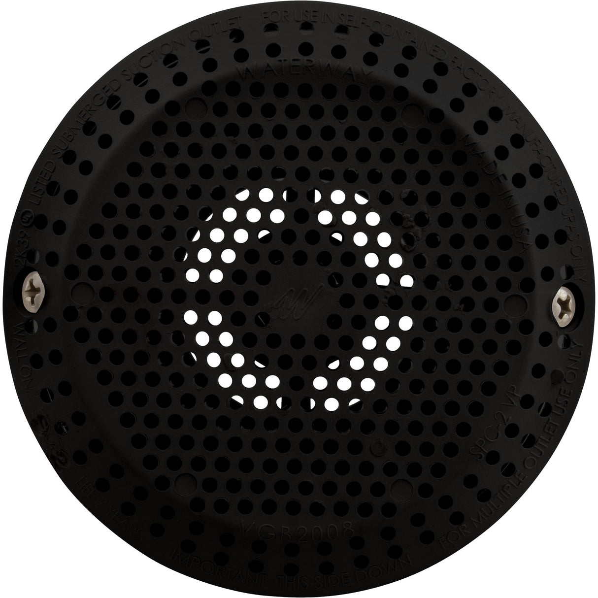 Suct Assy, WW 3-1/2" Hi-Flow, 2-3/8"hs, 1-1/2"s, Blk, w/o Vac Brk : 640-3251 V