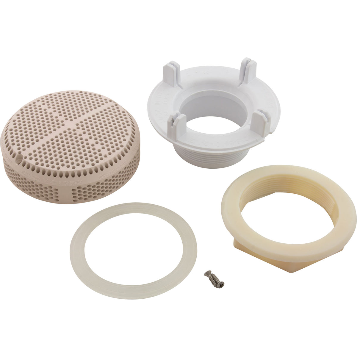 Suction Assy, WW Super Hi-Flo, 3-1/4"hs, 2"s, Beige : 640-3570 V - Waterway Plastics - 8.06105E+11 - PartsForSpas.com