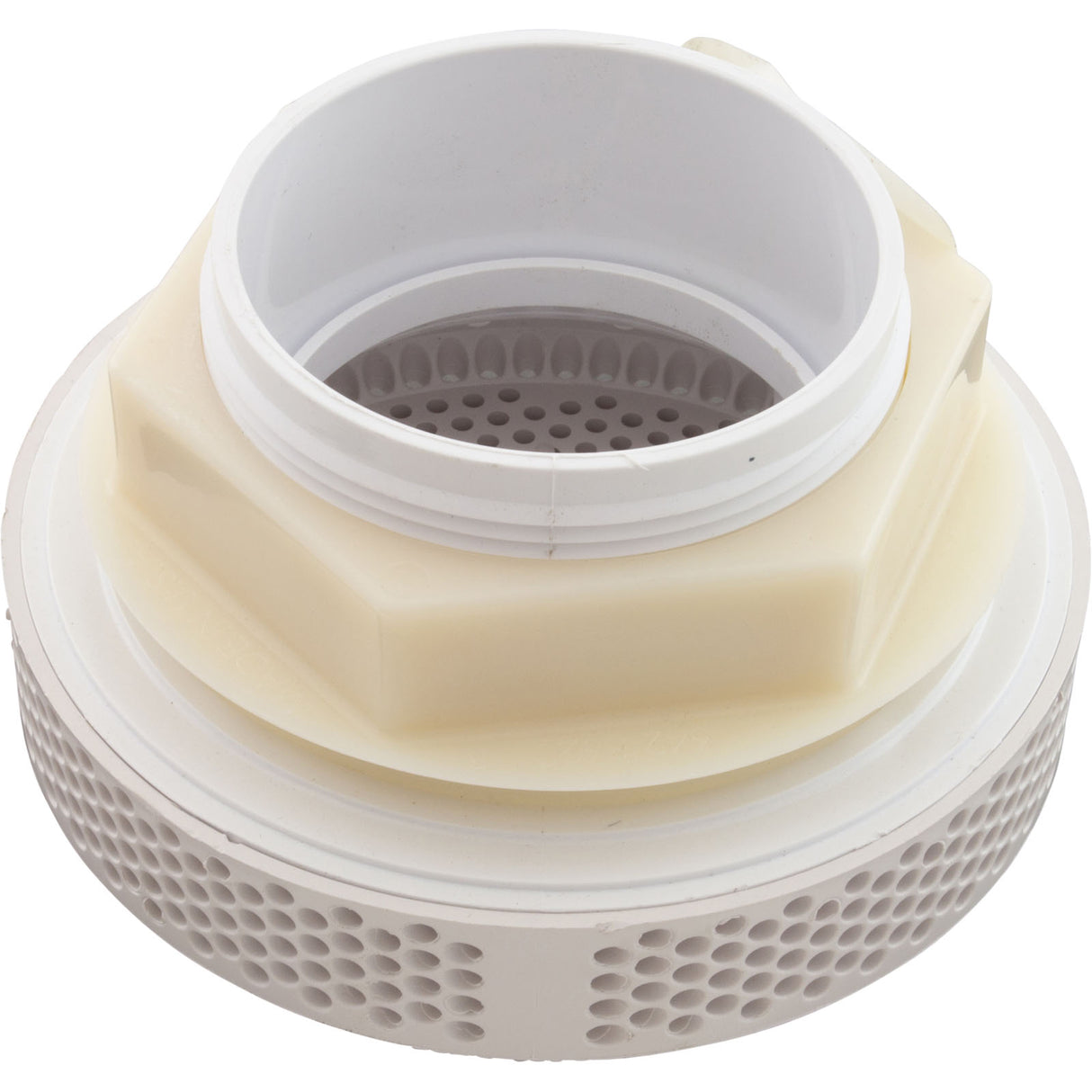 Suction Assy, WW Super Hi-Flo, 3-1/4"hs, 2-1/2"s, 180gpm, White : 640-3580 V