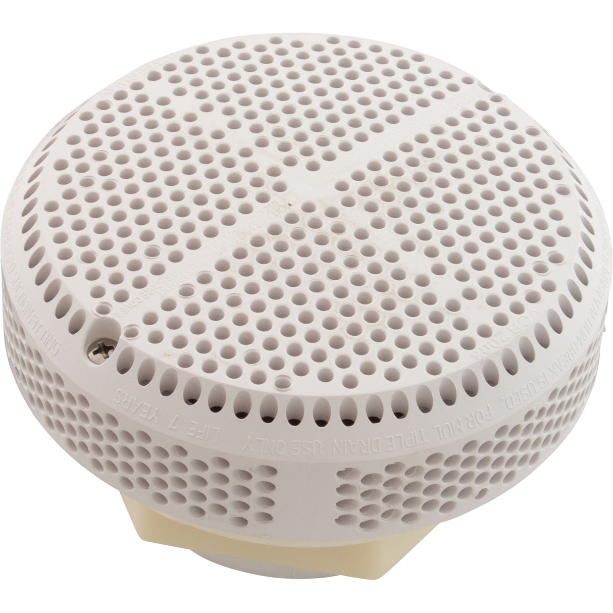Suction Assy, WW Super Hi-Flo, 3-1/4"hs, 2-1/2"s, 180gpm, White : 640-3580 V - Waterway Plastics - 8.06105E+11 - PartsForSpas.com
